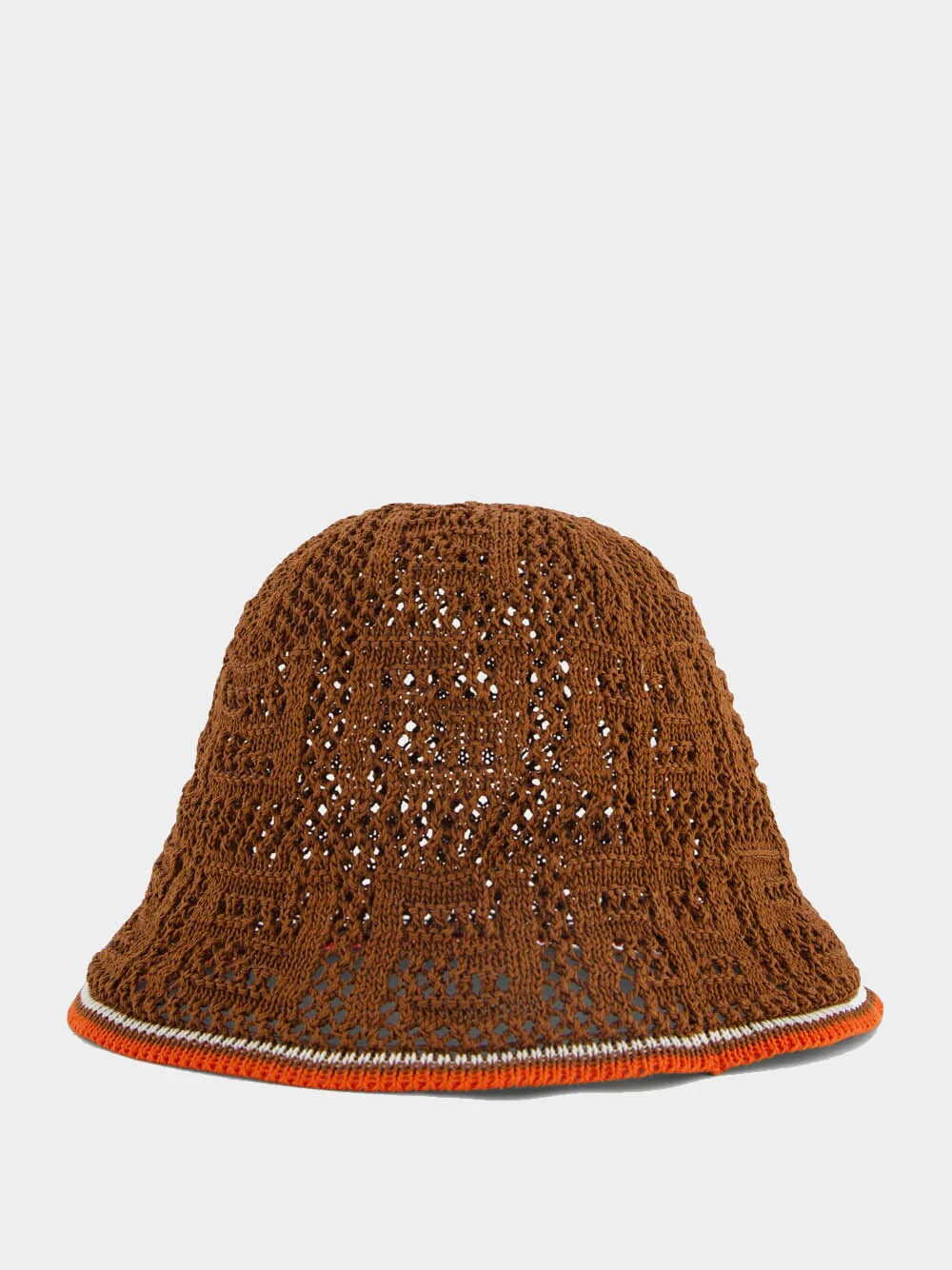Brown Croche Cloche Hat - Image 3