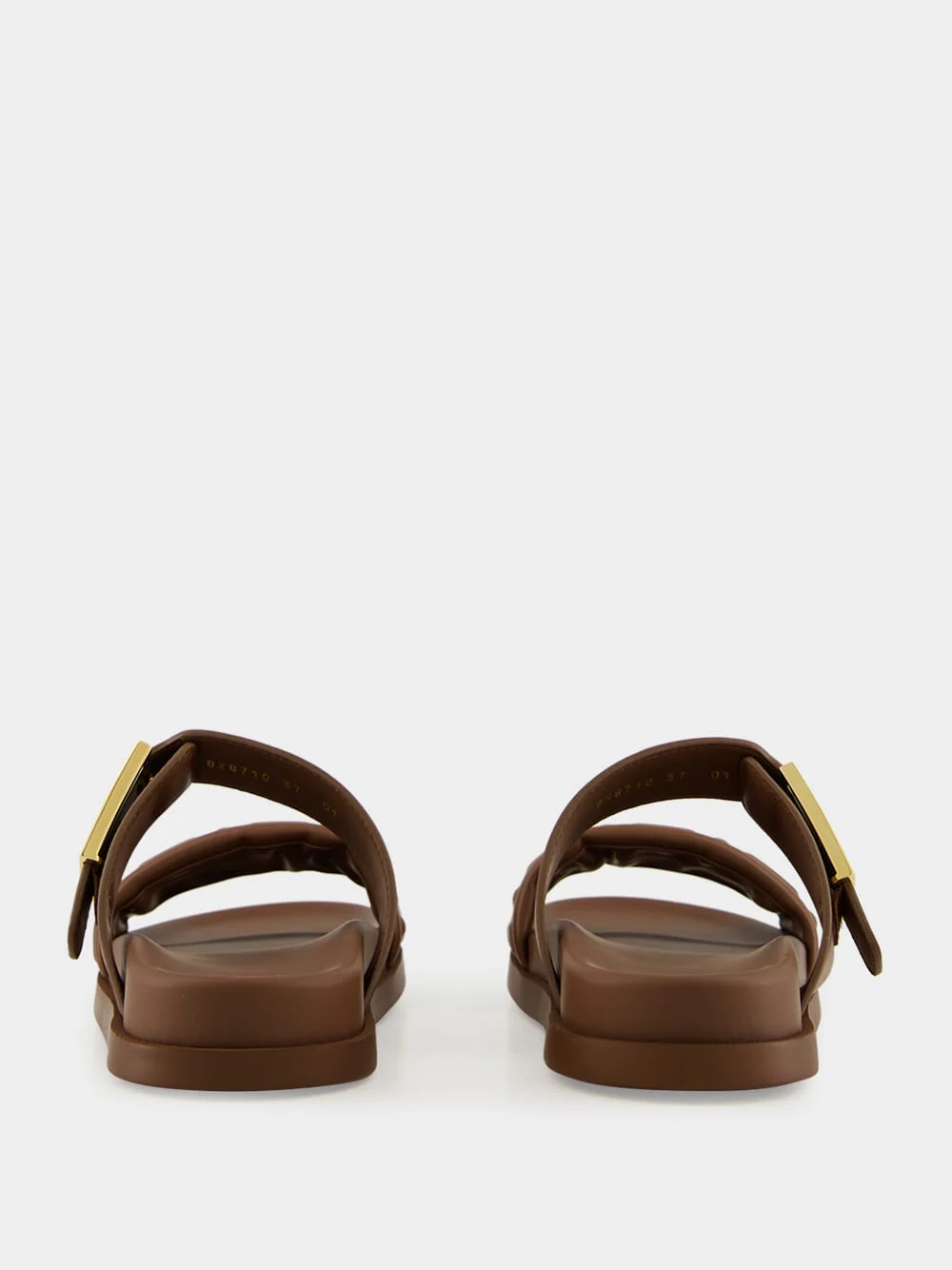 Brown Feel FF Nappa Sandals - Image 5