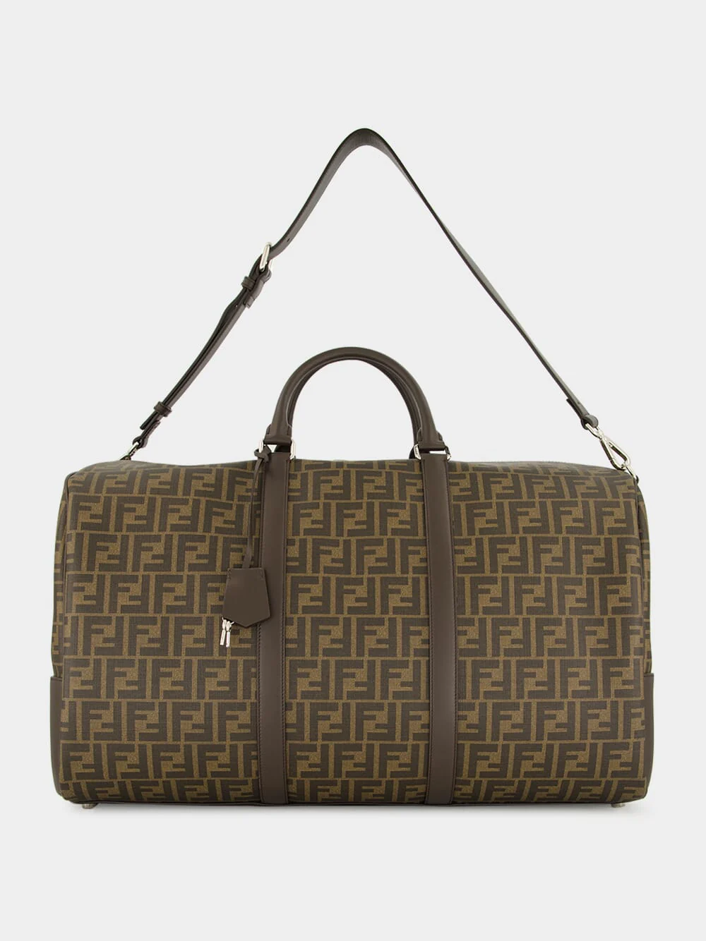 Brown FF Large Duffle Travel Bag - Image 2
