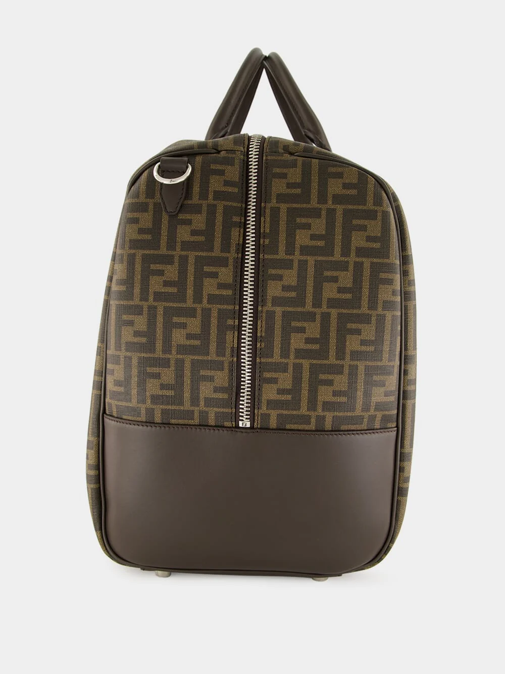 Brown FF Large Duffle Travel Bag - Image 4