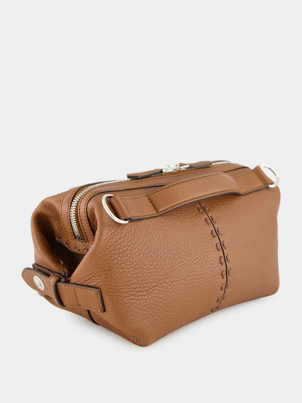 Brown Leather Selleria Siesta Small Bag - Image 3