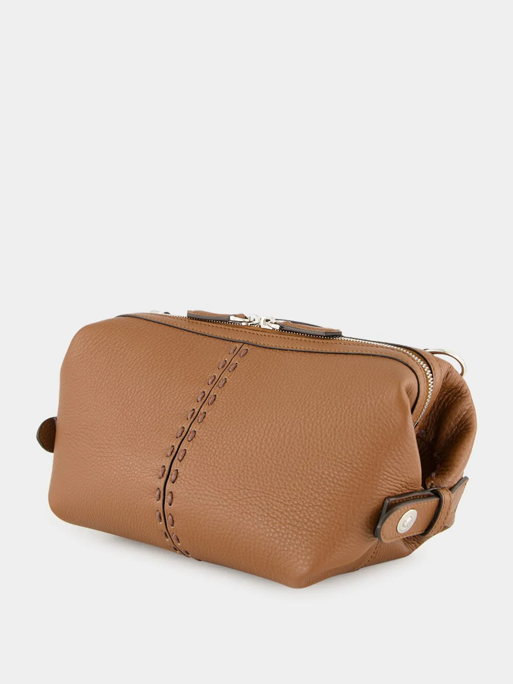 Brown Leather Selleria Siesta Small Bag - Image 5
