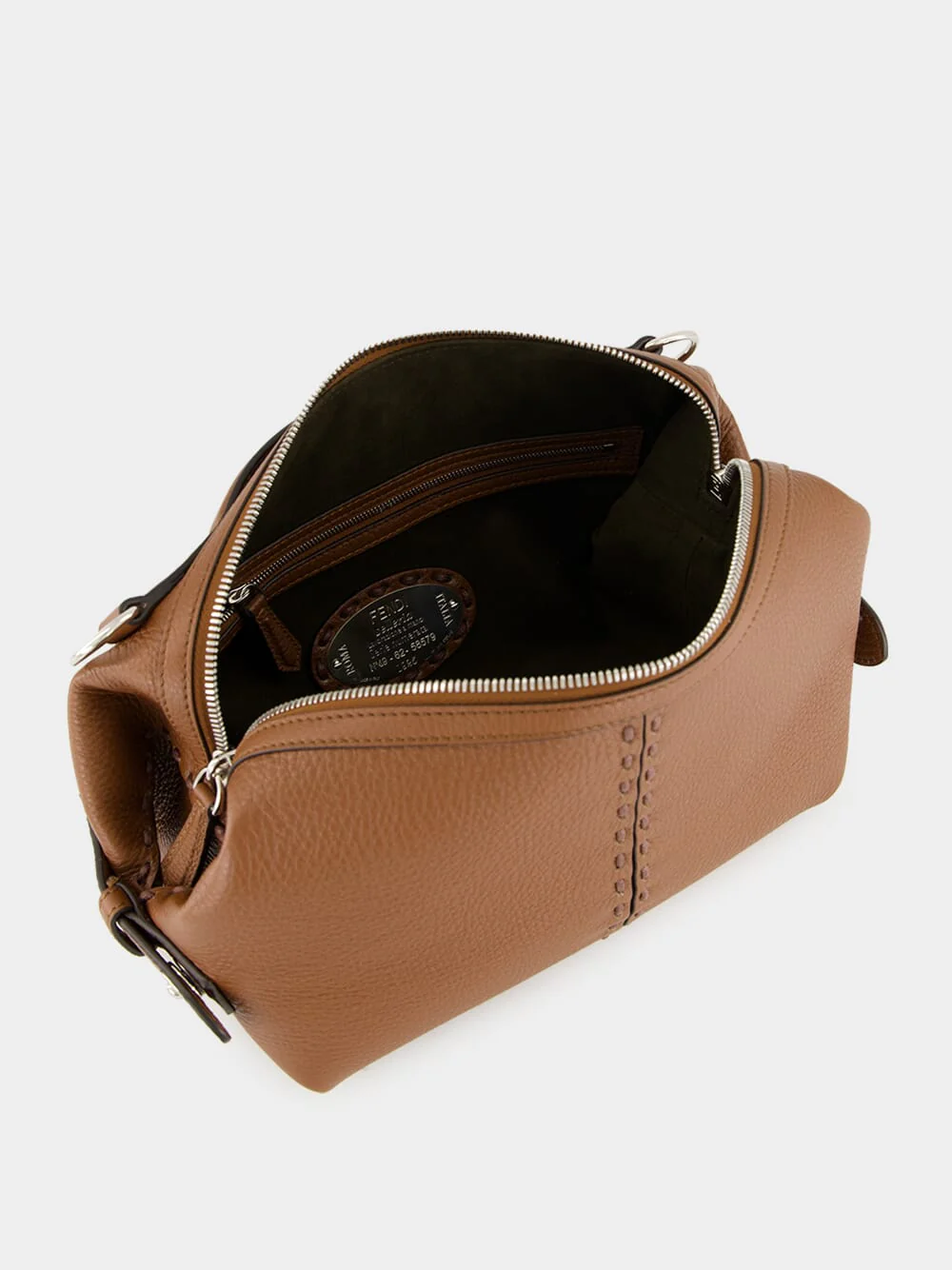 Brown Leather Selleria Siesta Small Bag - Image 6