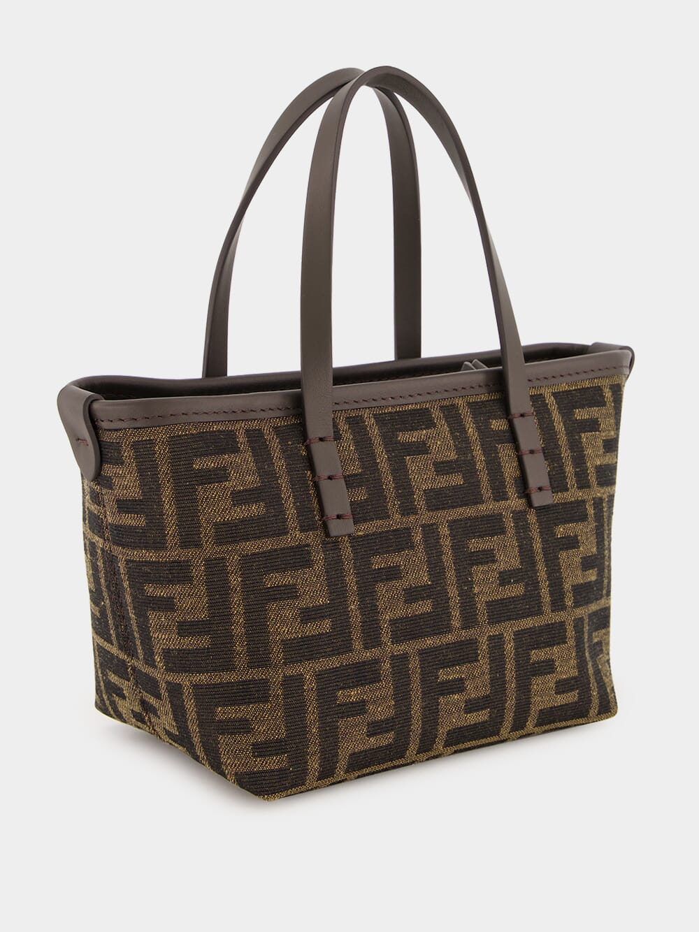 Brown Roll Mini Bag - Image 3