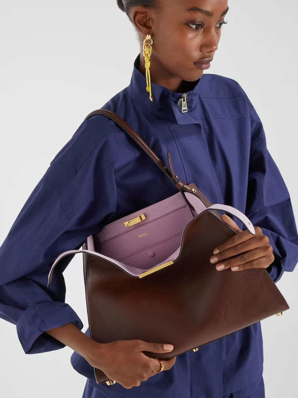 Brown Way Medium Bag - Image 2