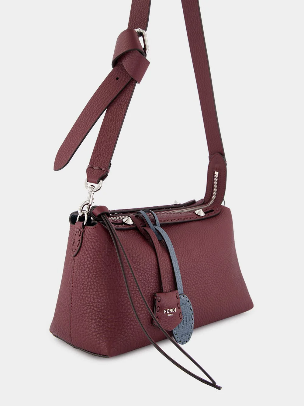 By The Way Bag Burgundy and Mercury Blue - Image 4