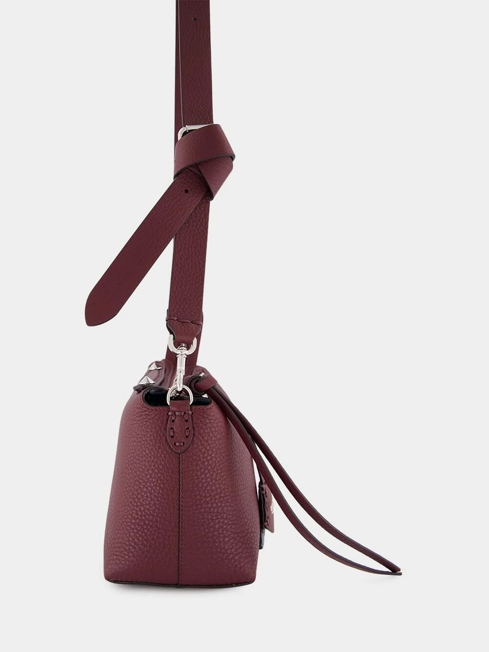 By The Way Bag Burgundy and Mercury Blue - Image 5