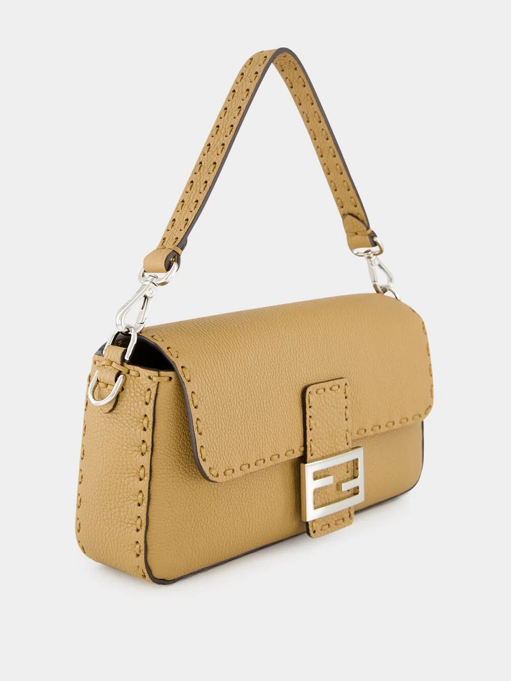 Cappuccino Baguette Selleria Bag - Image 3