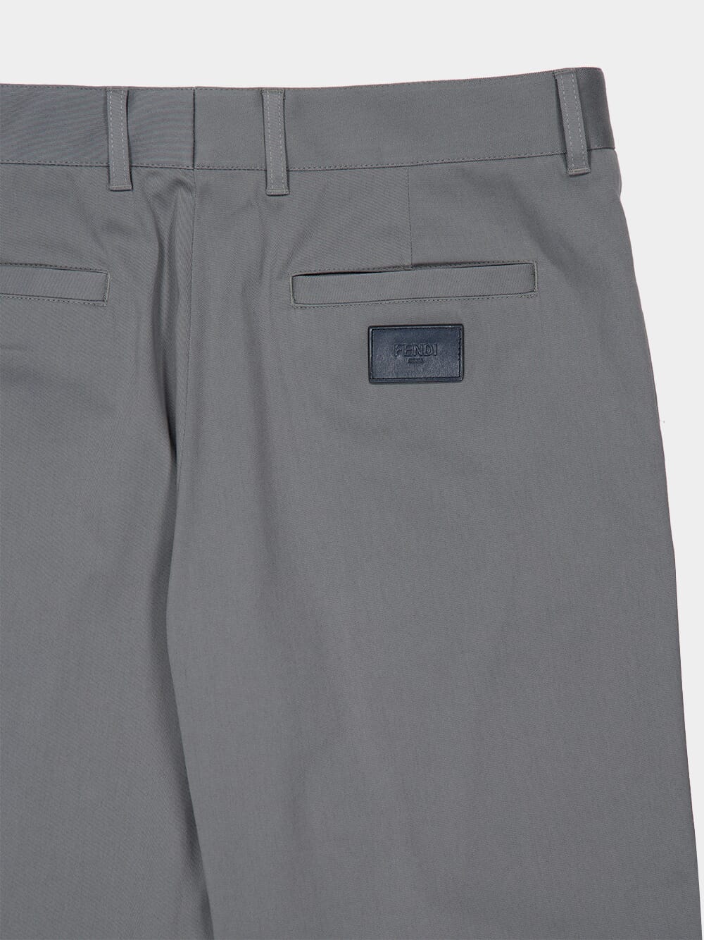 Cenere Stretch Gabardine Cigarette Trousers - Image 4
