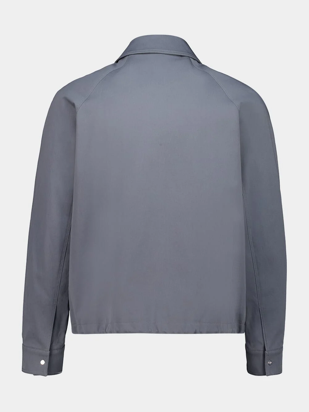 Cenere Stretch Gabardine Zip Blouson Jacket - Image 2