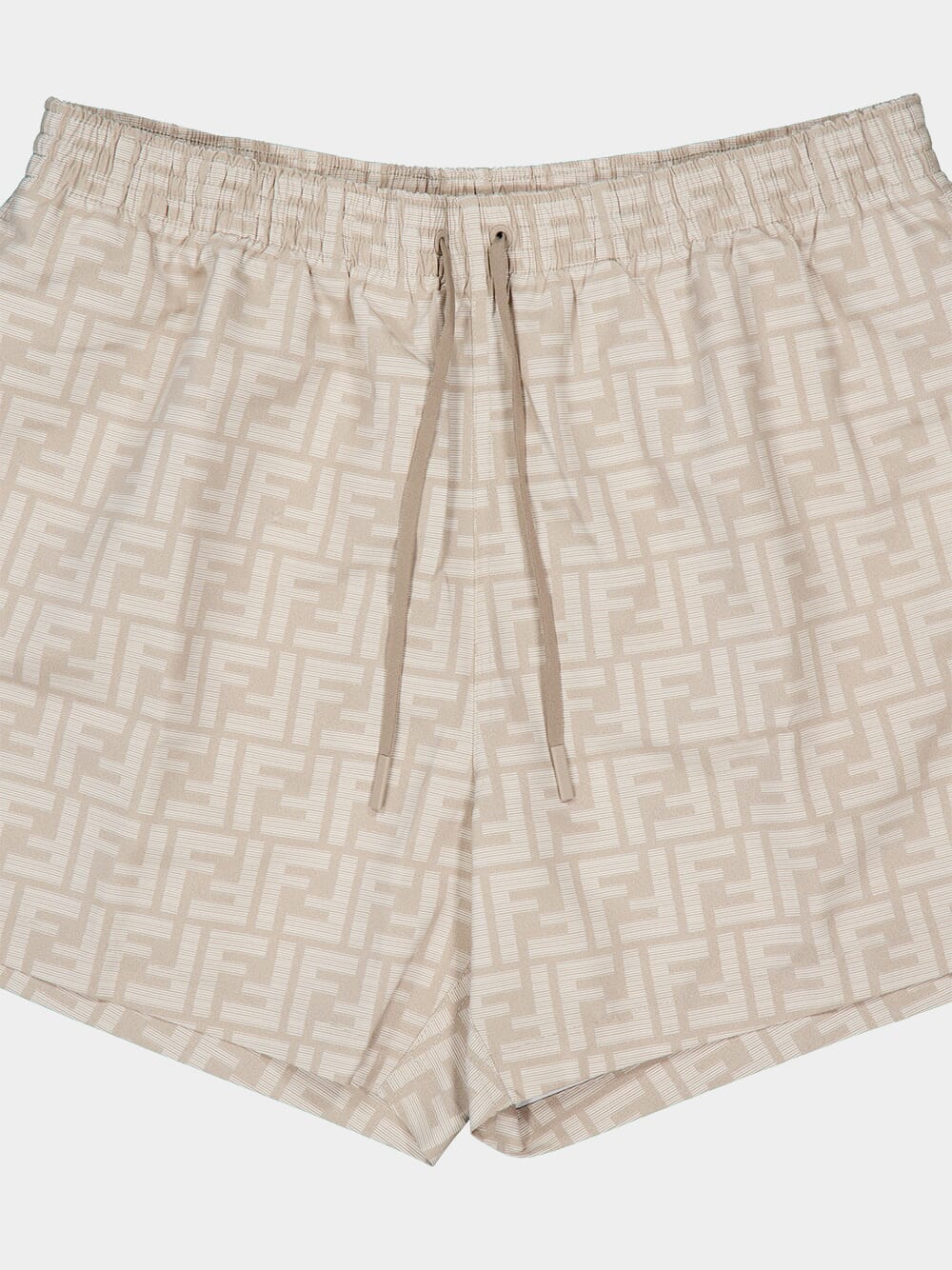 Beige FF Swim Shorts - Image 3