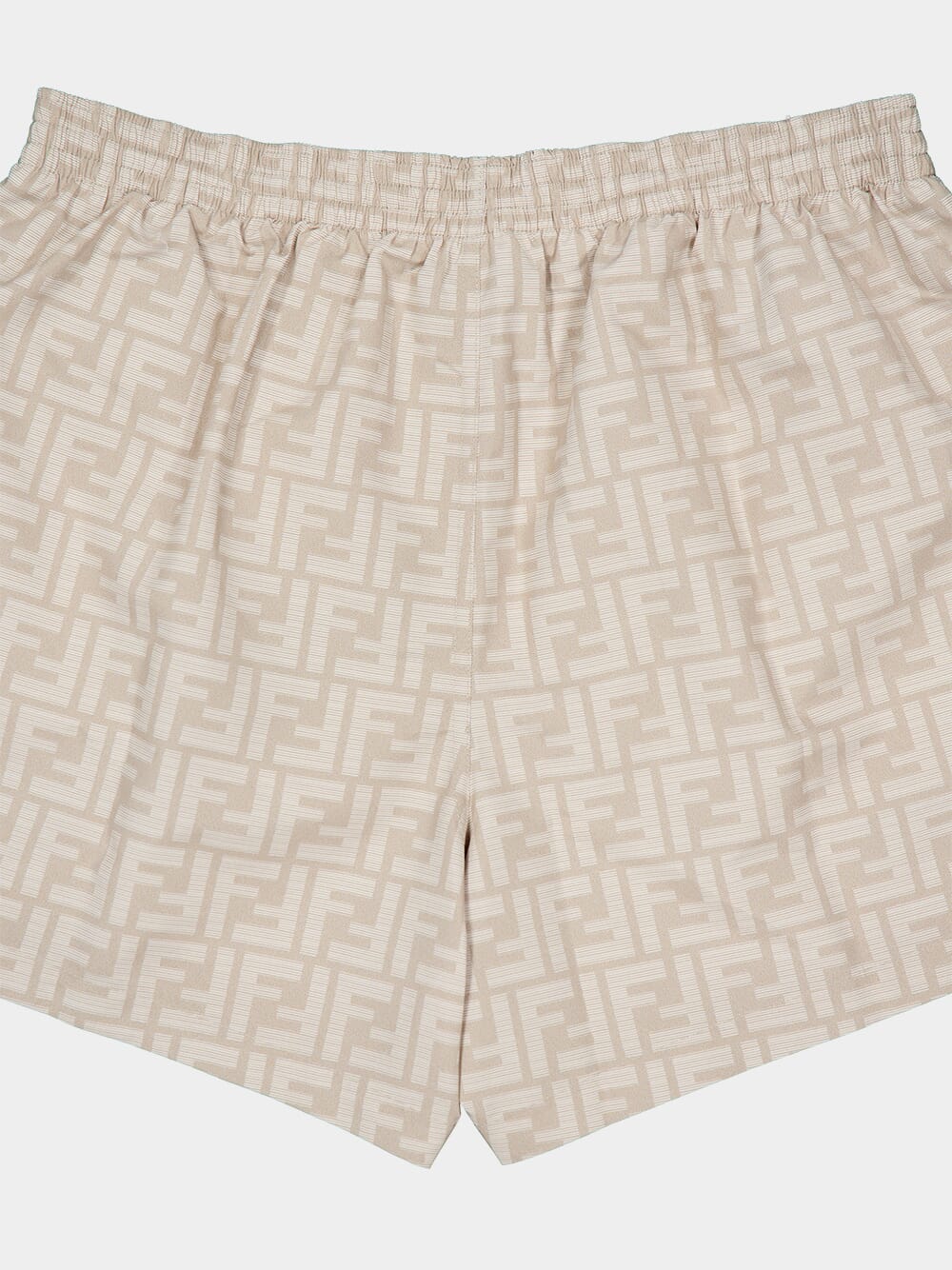 Beige FF Swim Shorts - Image 4