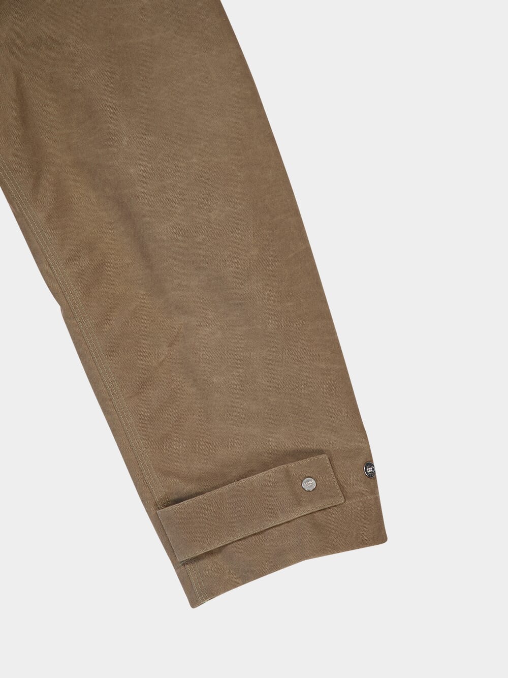 Beige Waxed Cotton Blouson - Image 6