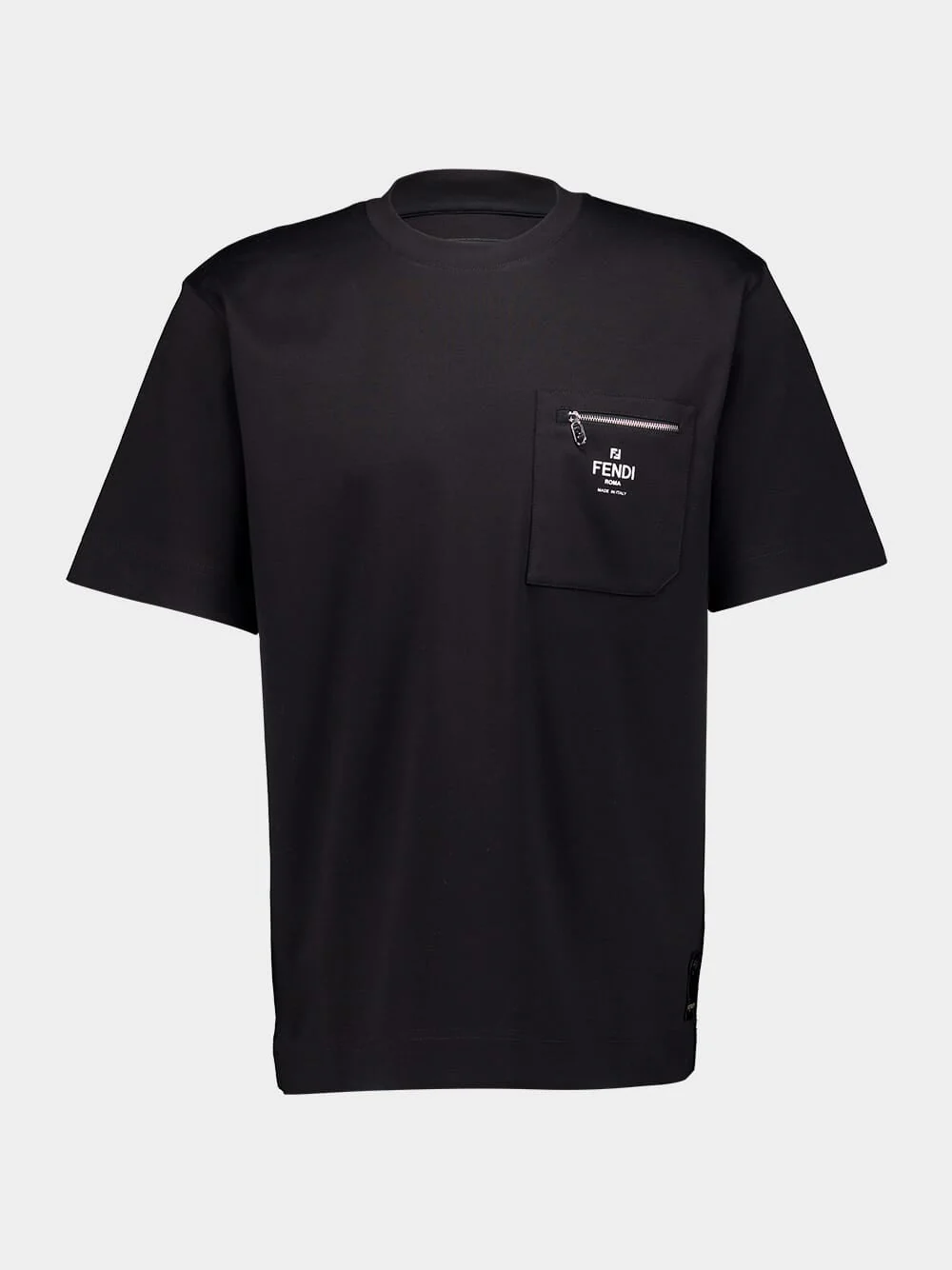 Black Cotton T-Shirt