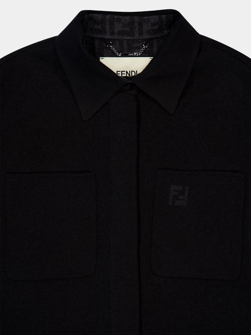 Black Wool Go-To Jacket - Image 3