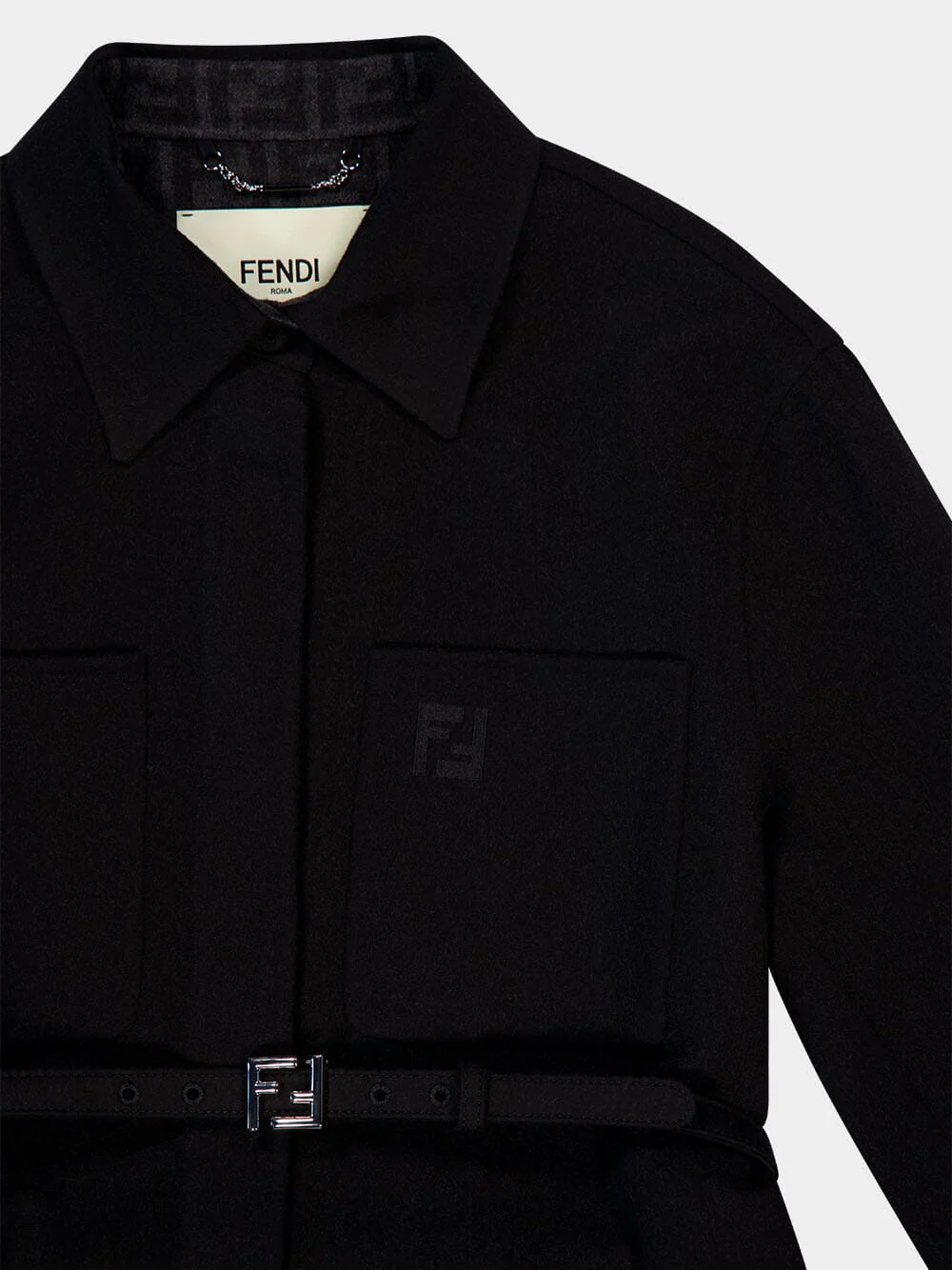 Black Wool Go-To Jacket - Image 5