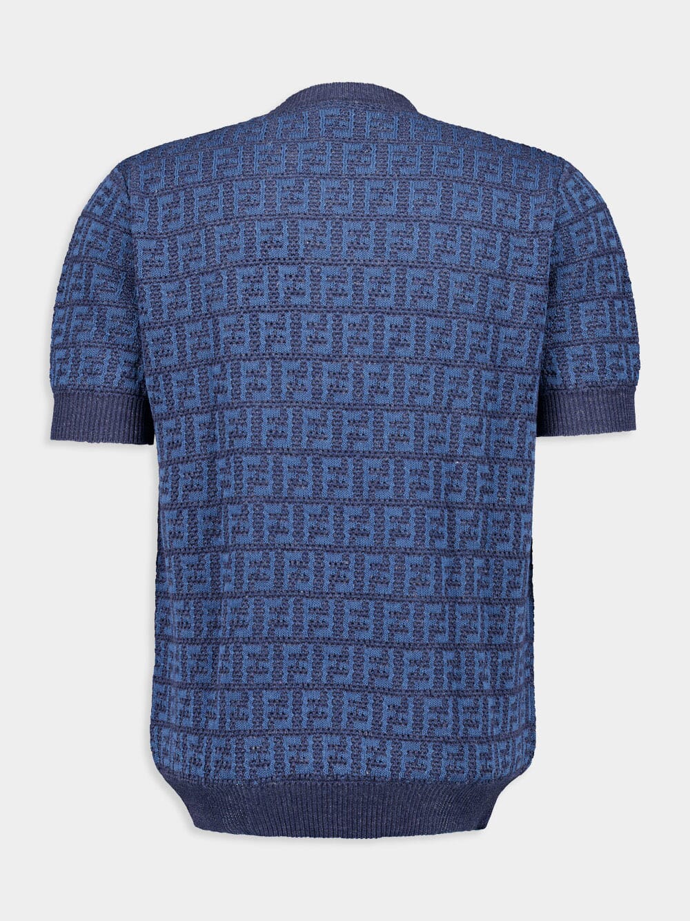 Blue FF Intarsia Jumper - Image 3