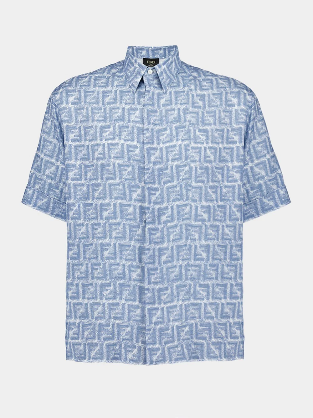 Blue FF Linen Shirt