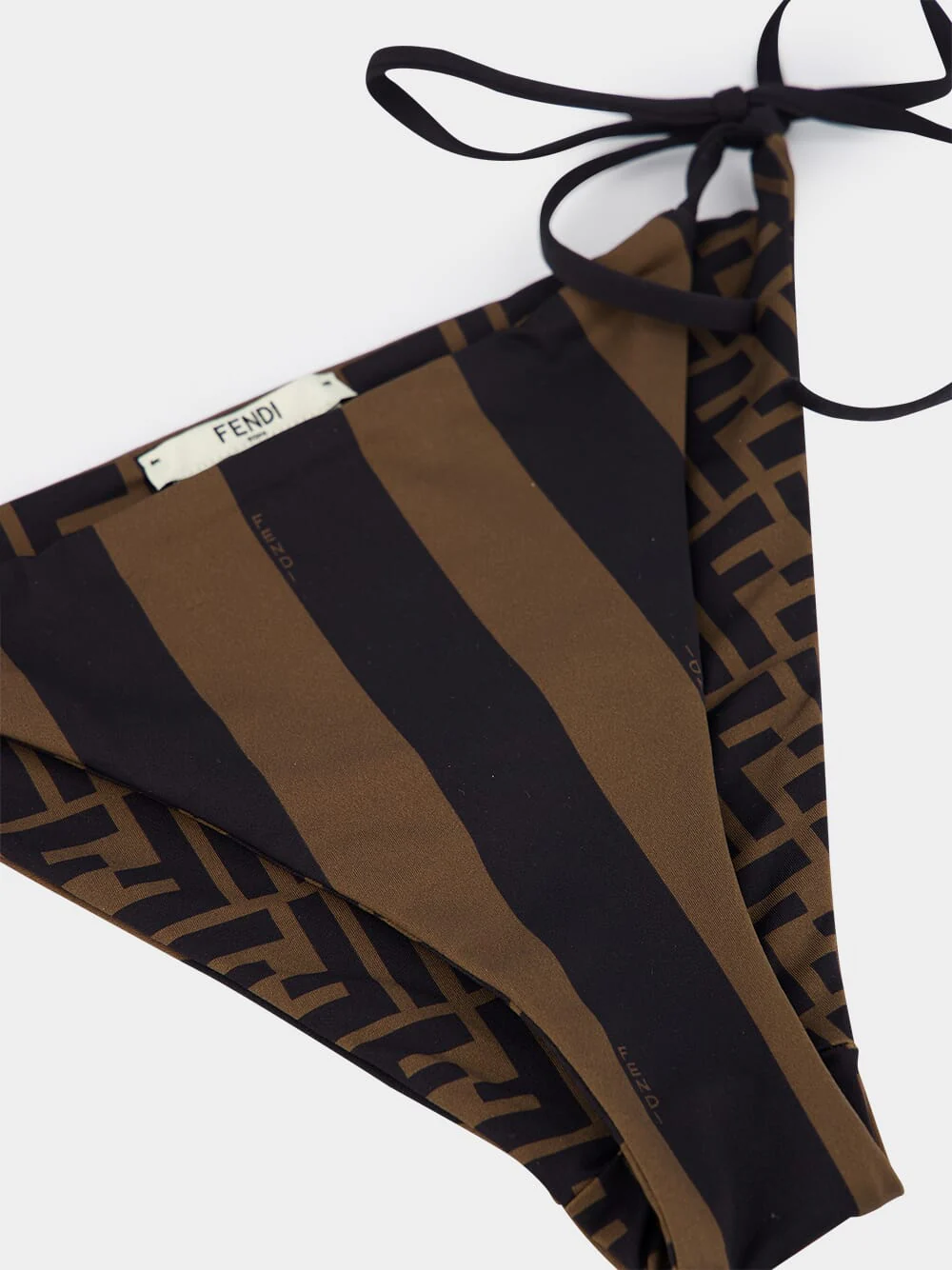 Brown Lycra® Reversible Bikini - Image 4