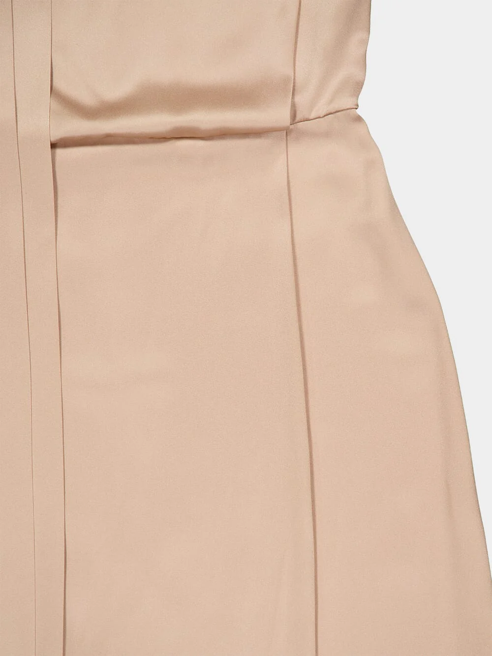 Champagne Silk Long Dress - Image 5