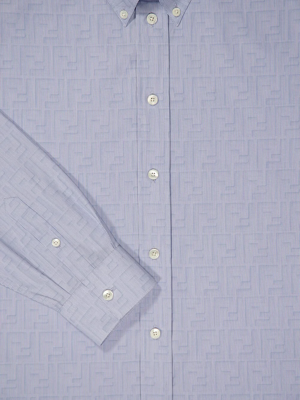 Light Blue Cotton Shirt - Image 3