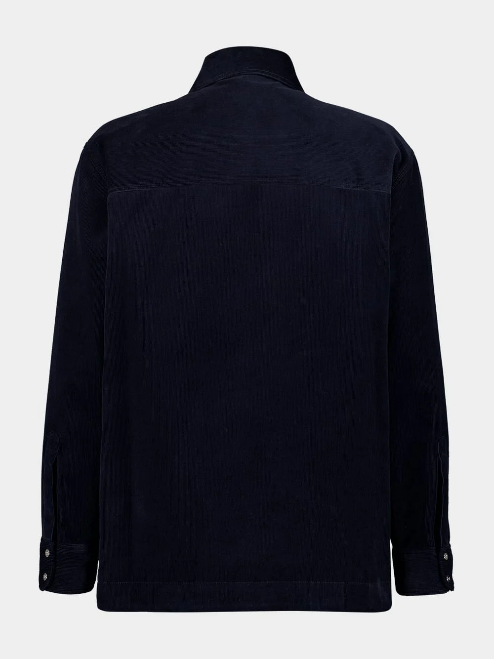 Navy Blue Corduroy Blouson - Image 3