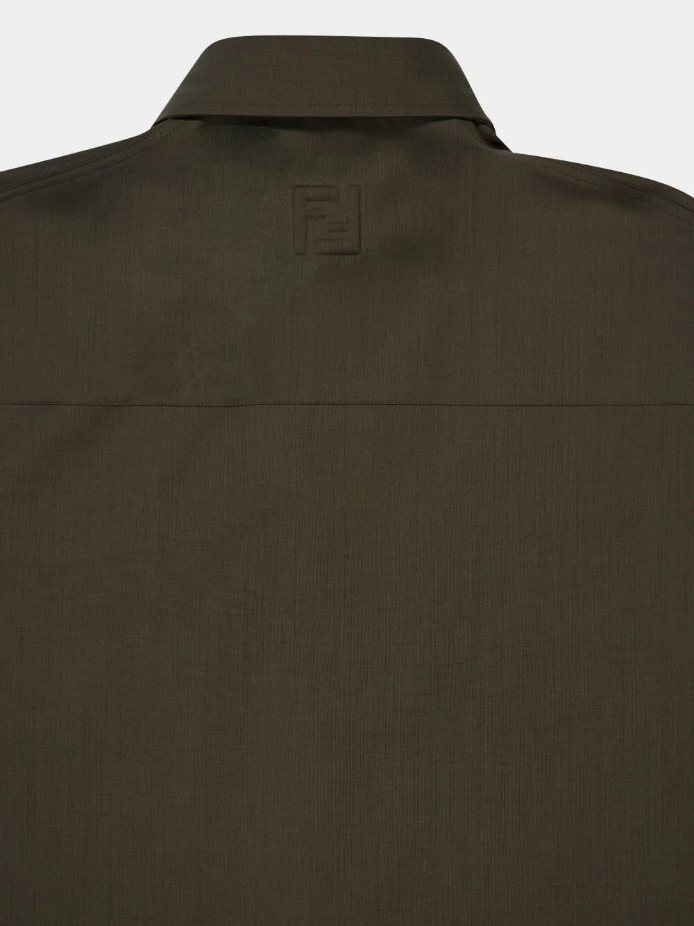 Oversized Green Wool Blouson - Image 5