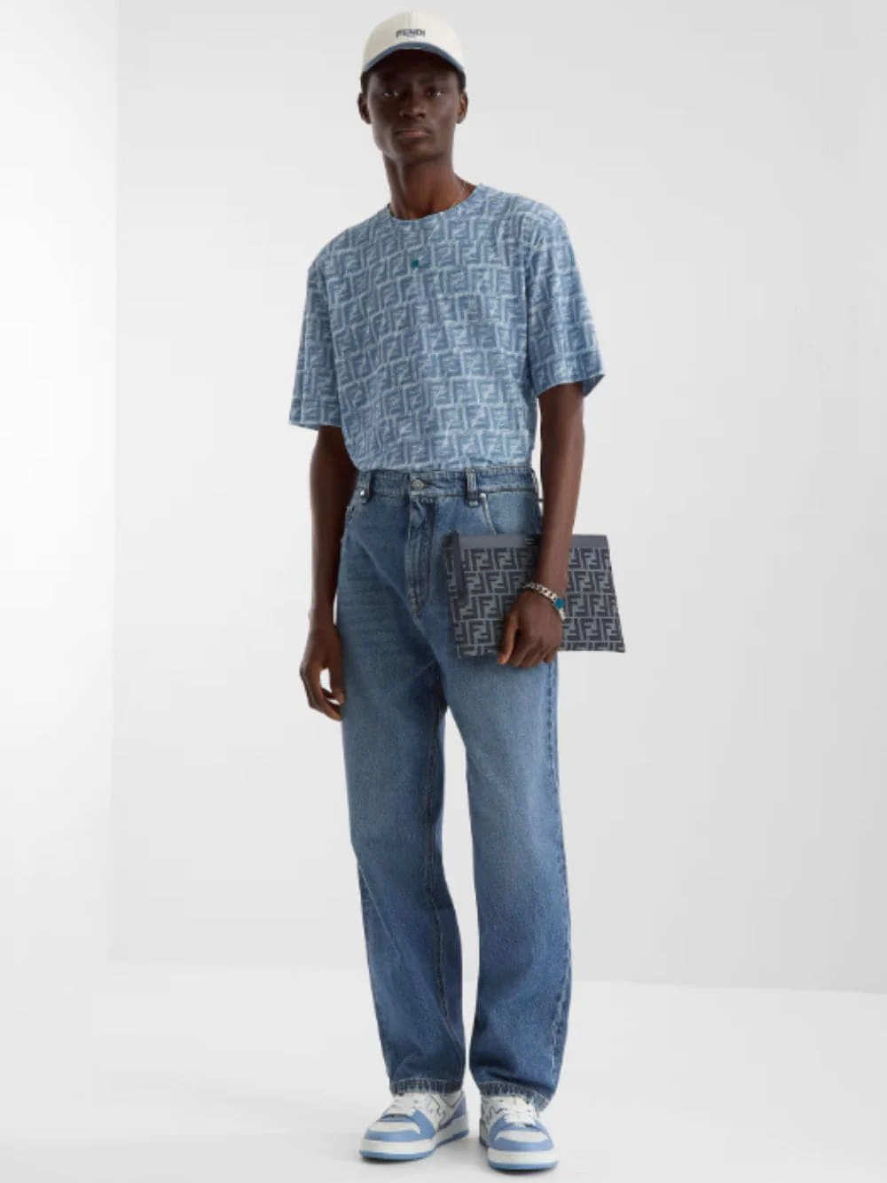 Straight-Cut Long Jeans - Image 2