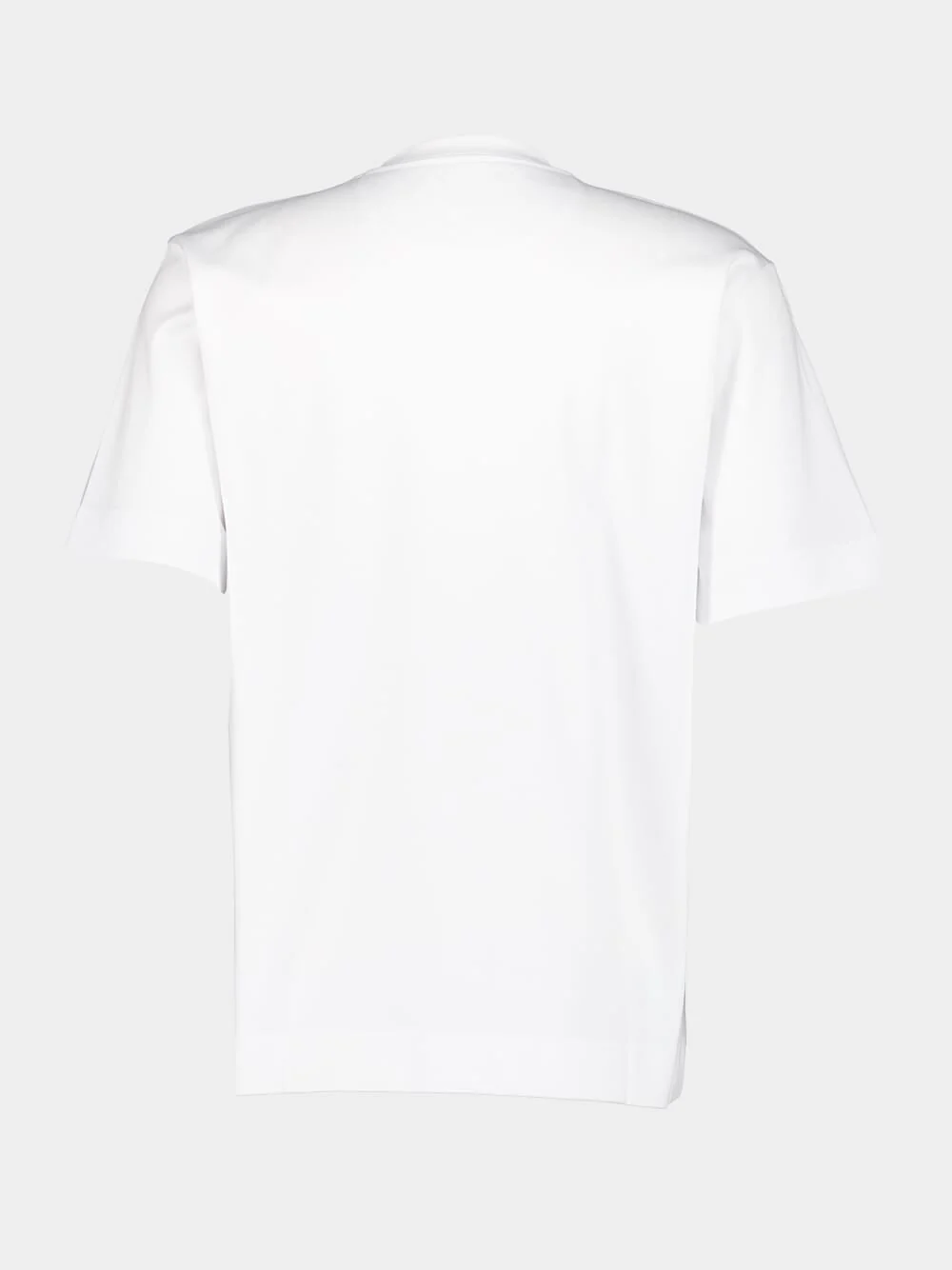White Cotton T-Shirt - Image 2