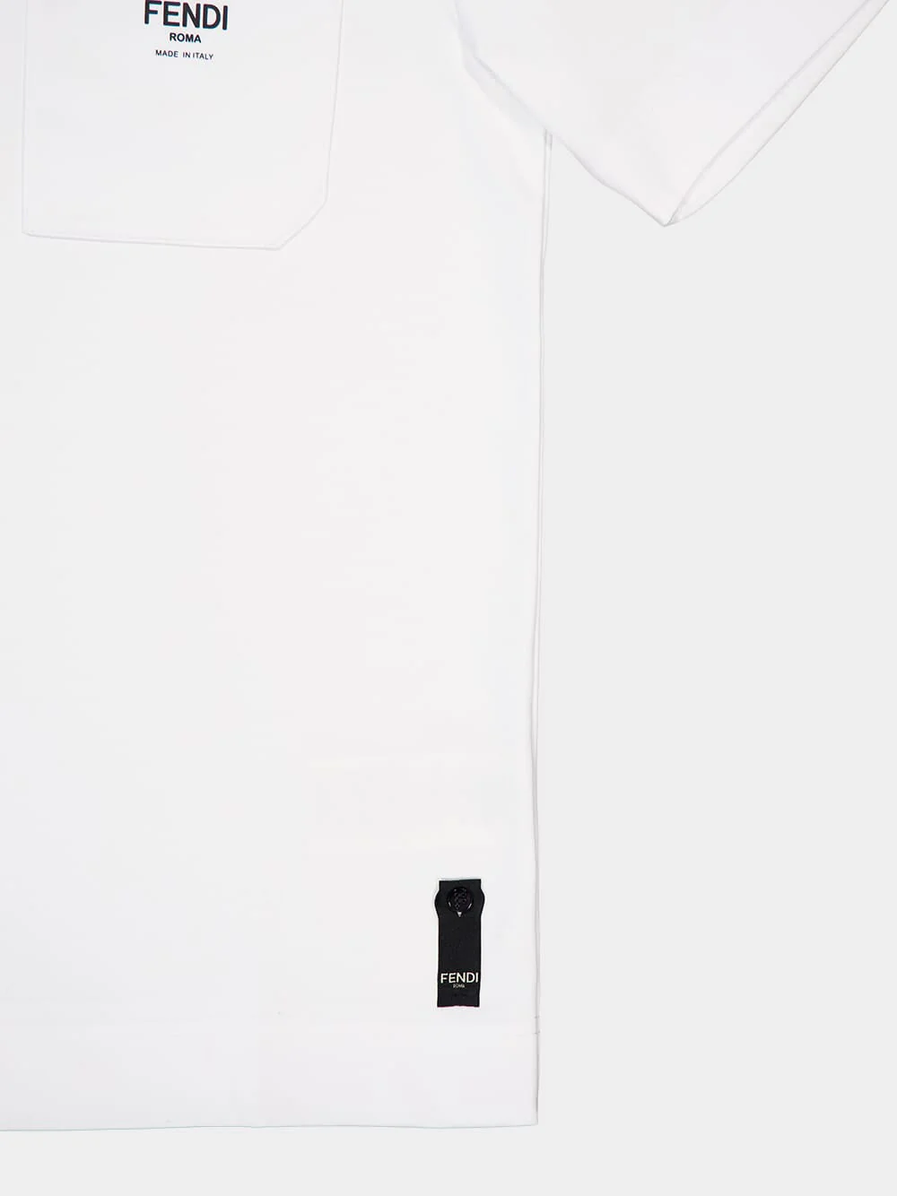 White Cotton T-Shirt - Image 4