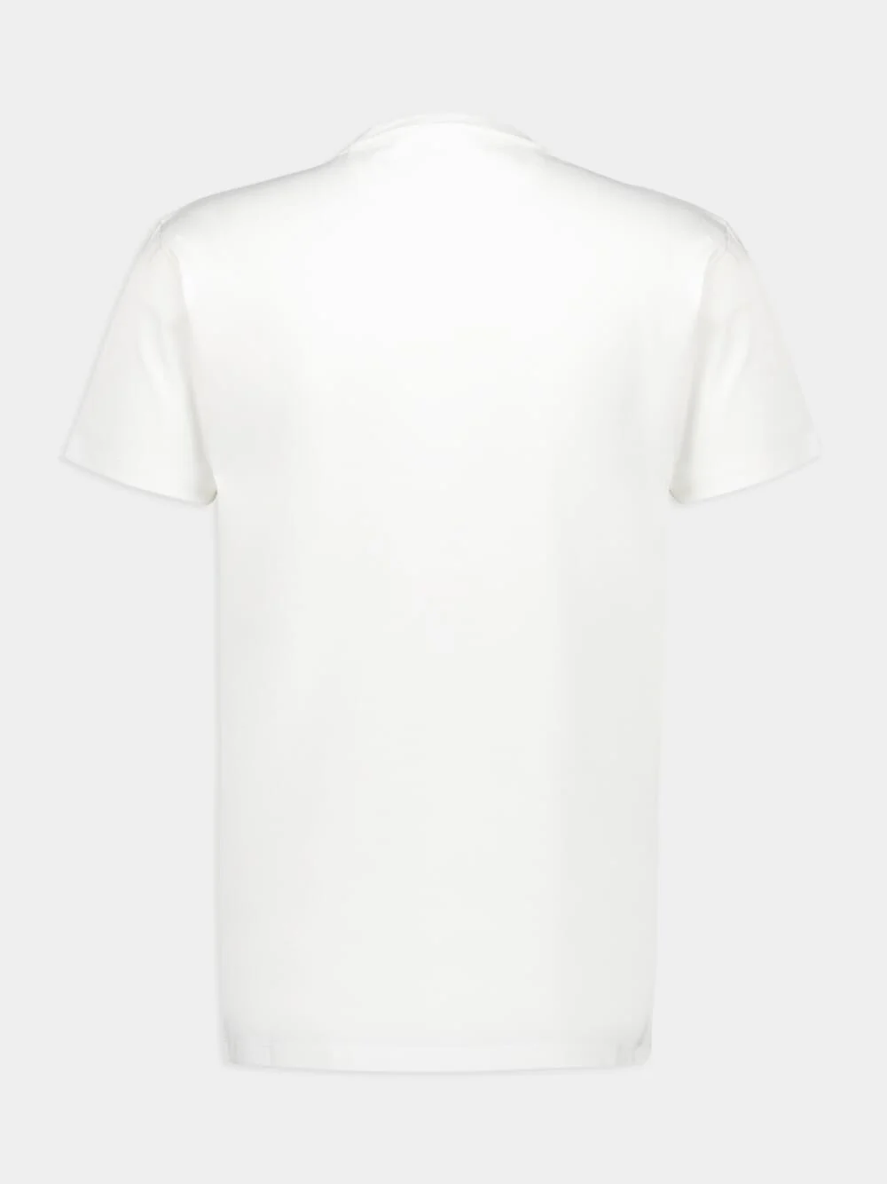 White FF Cotton T-Shirt - Image 2
