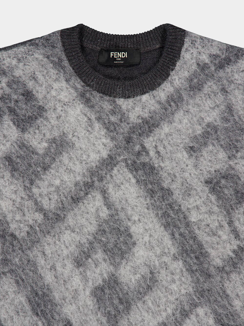 Crew Neck Alpaca Pullover - Image 3