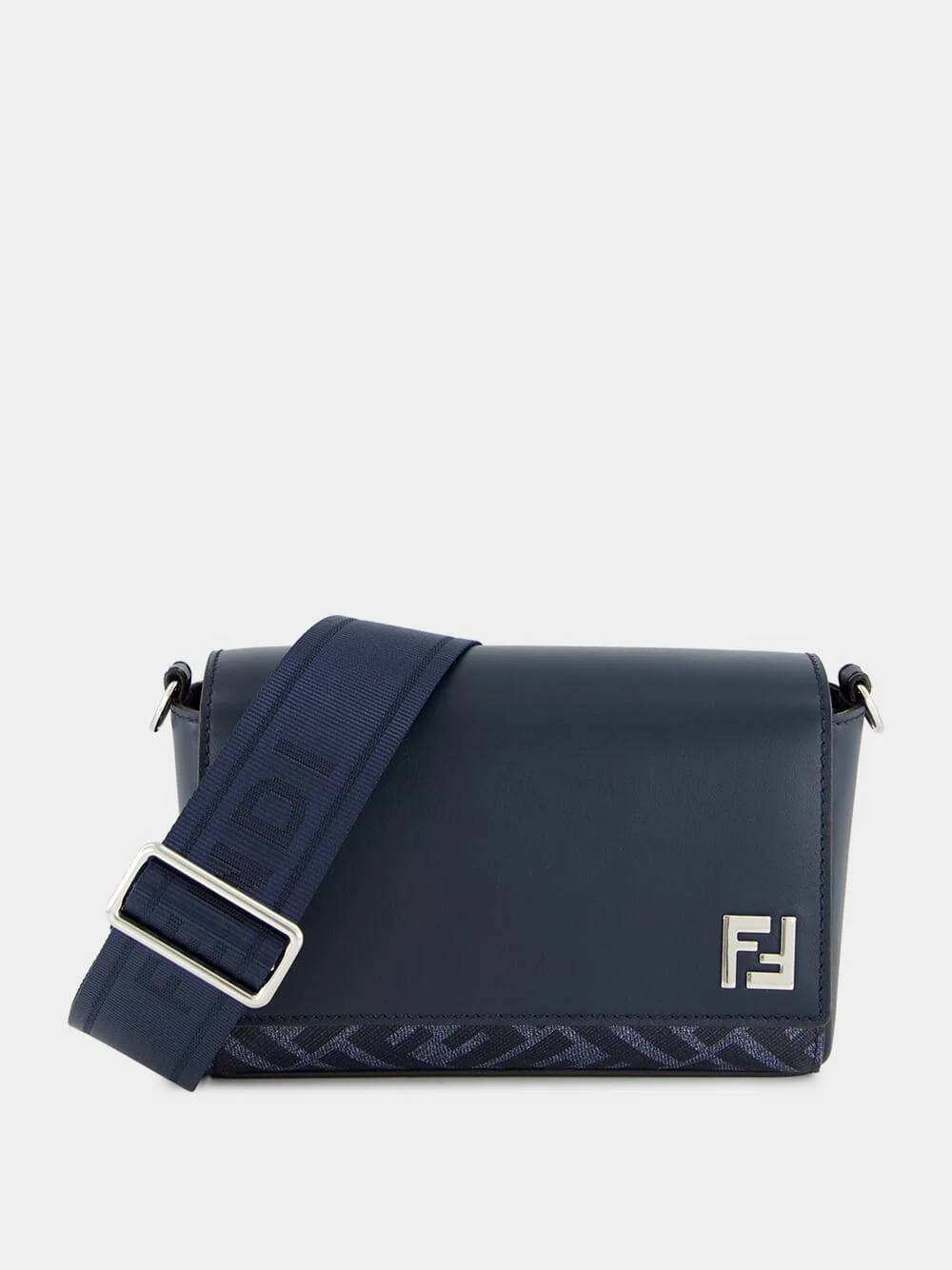 Dark Blue FF Squared Compact Bag - Image 2