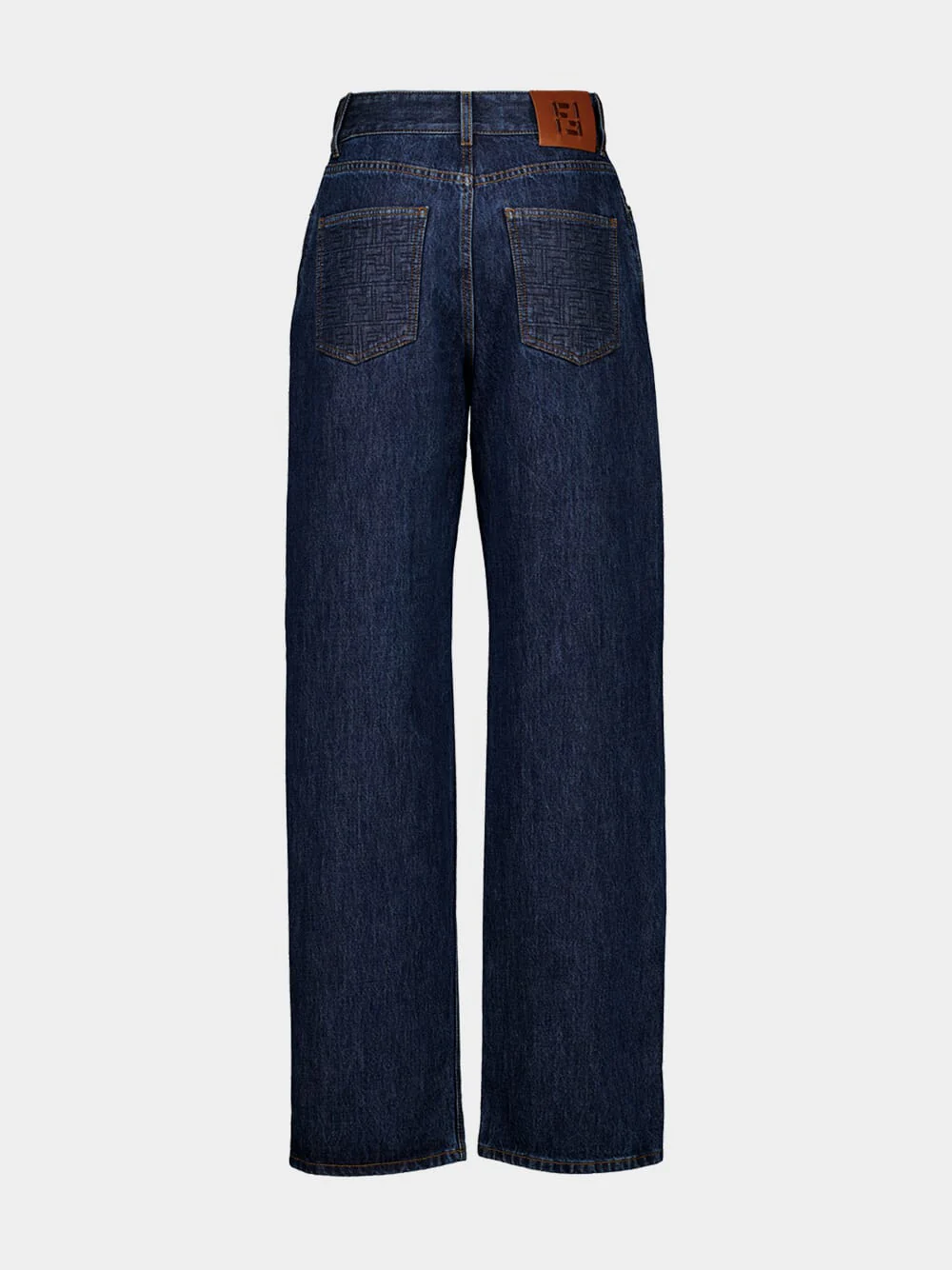 Dark Blue Long Jeans - Image 2