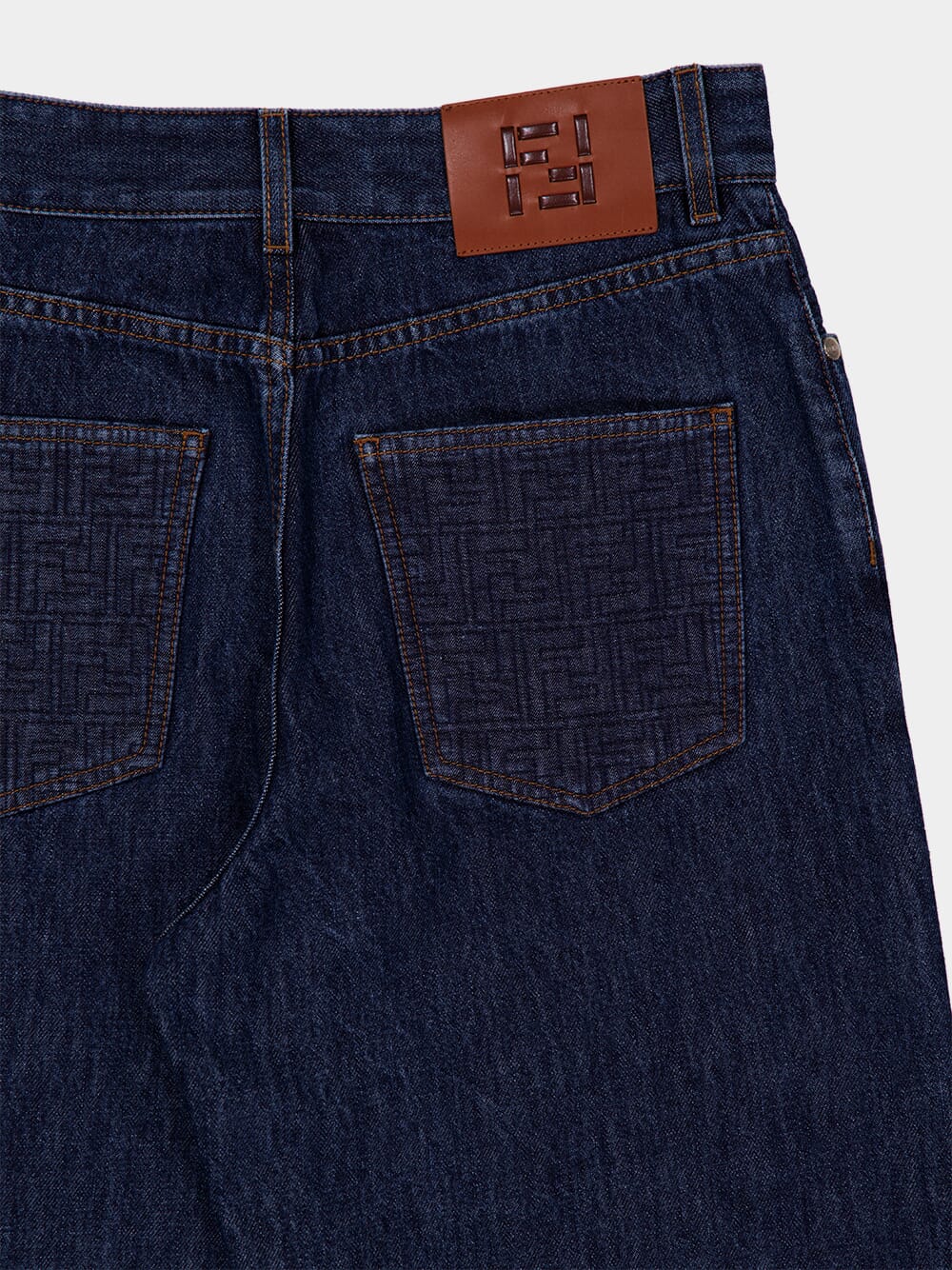 Dark Blue Long Jeans - Image 4