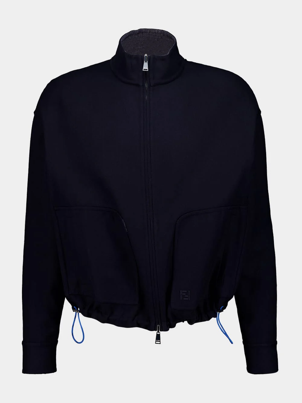 Dark Blue Reversible Denim Blouson - Image 6