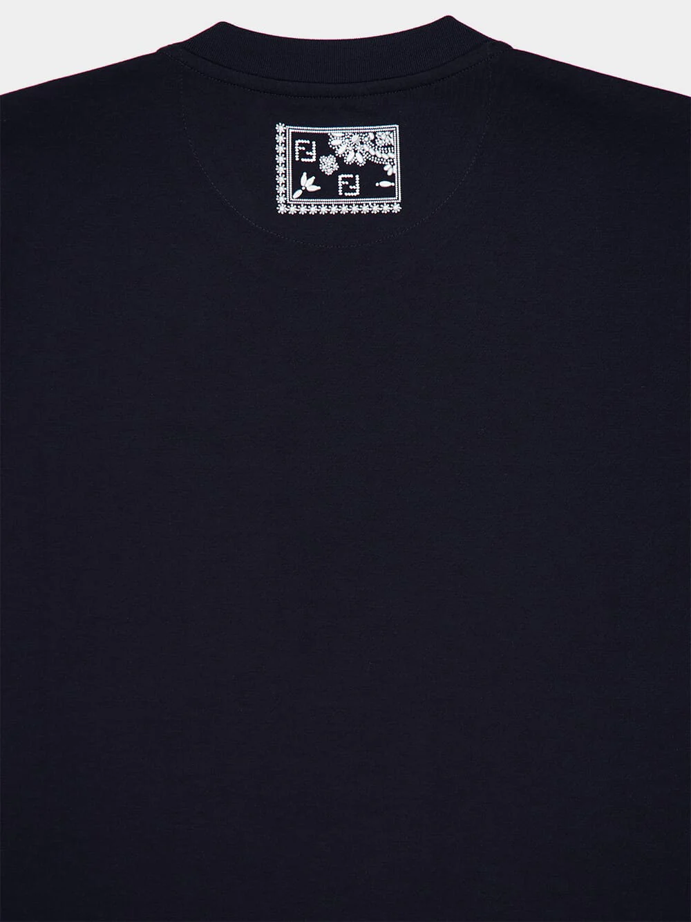Dark Blue T-Shirt with Bandana Pocket - Image 4