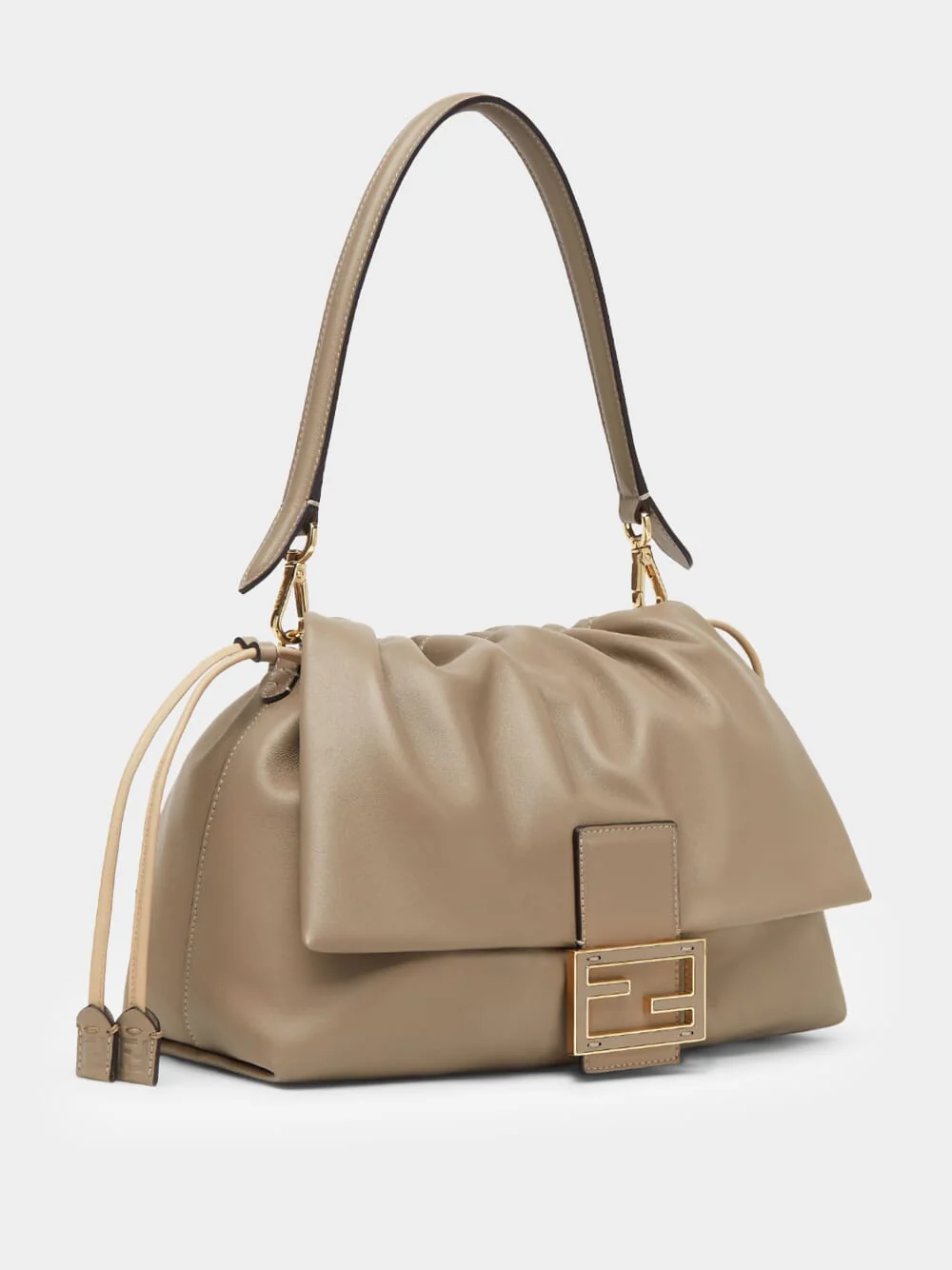 Dove Grey Mamma Baguette Large Bag - Image 3