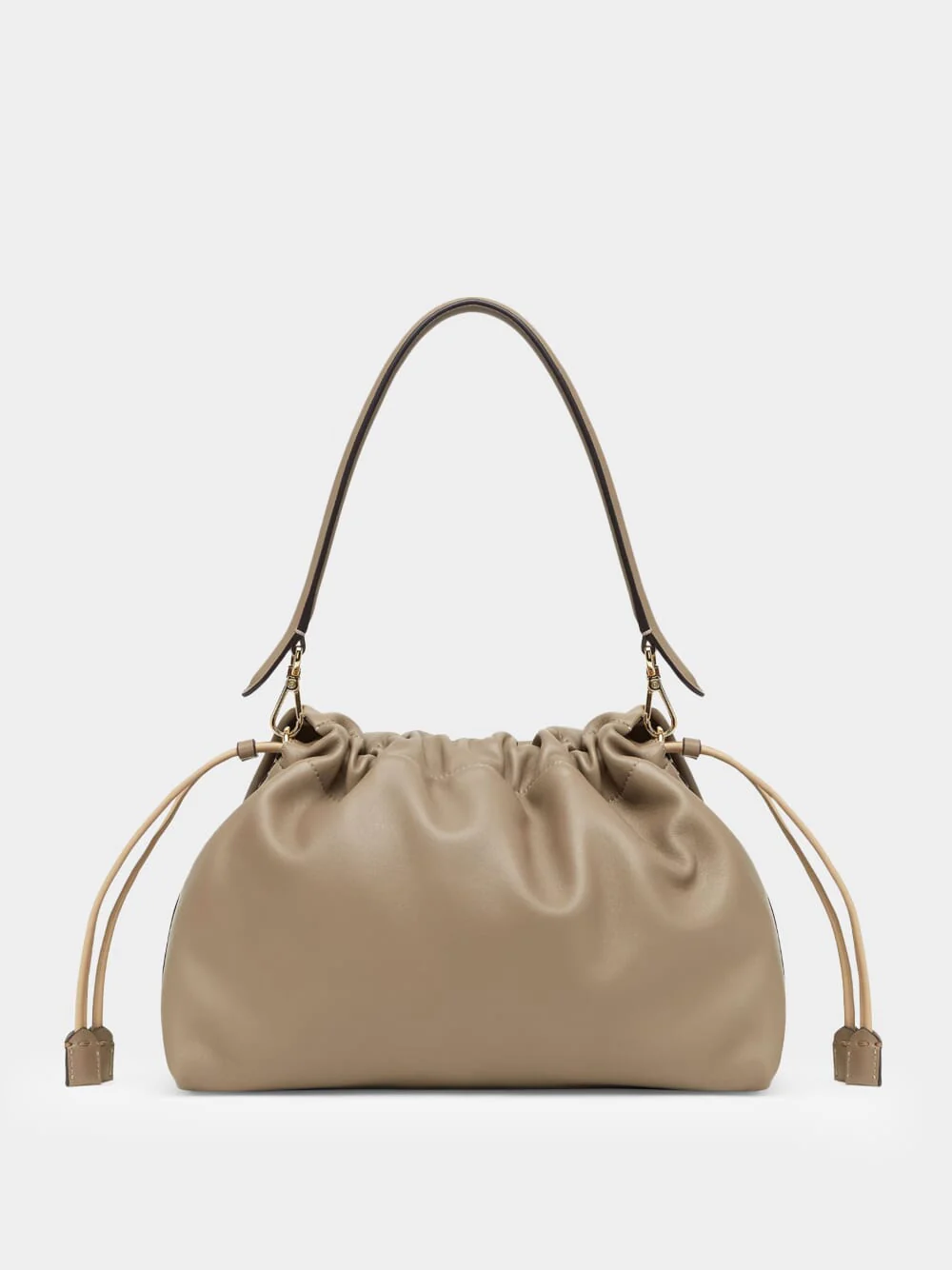 Dove Grey Mamma Baguette Large Bag - Image 4
