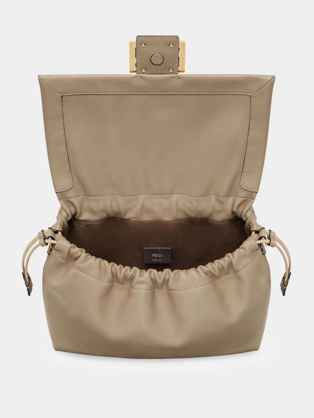 Dove Grey Mamma Baguette Large Bag - Image 5