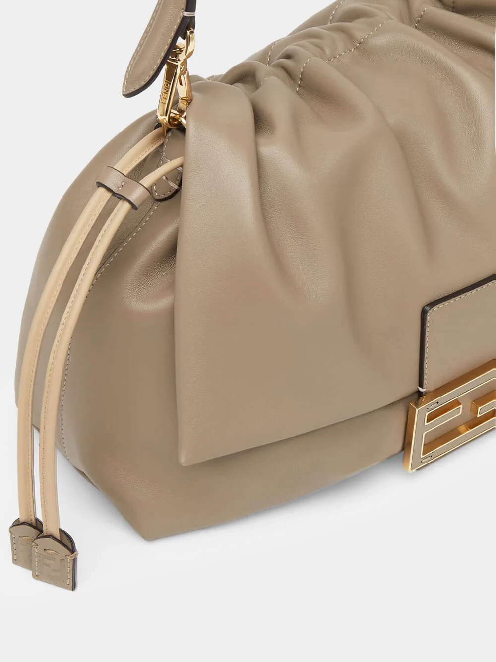 Dove Grey Mamma Baguette Large Bag - Image 6