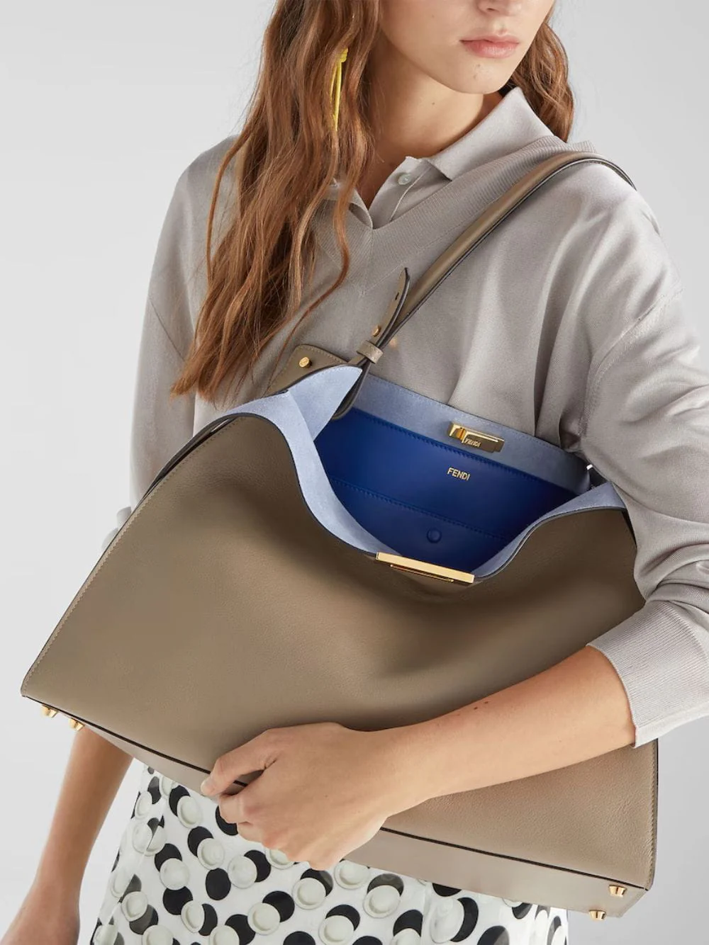 Dove Grey Way Large Bag - Image 2