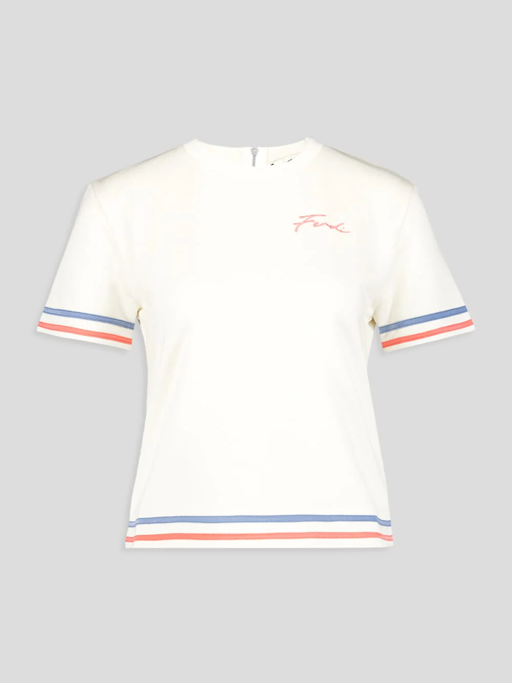 Logo Embroidered Crewneck T-Shirt