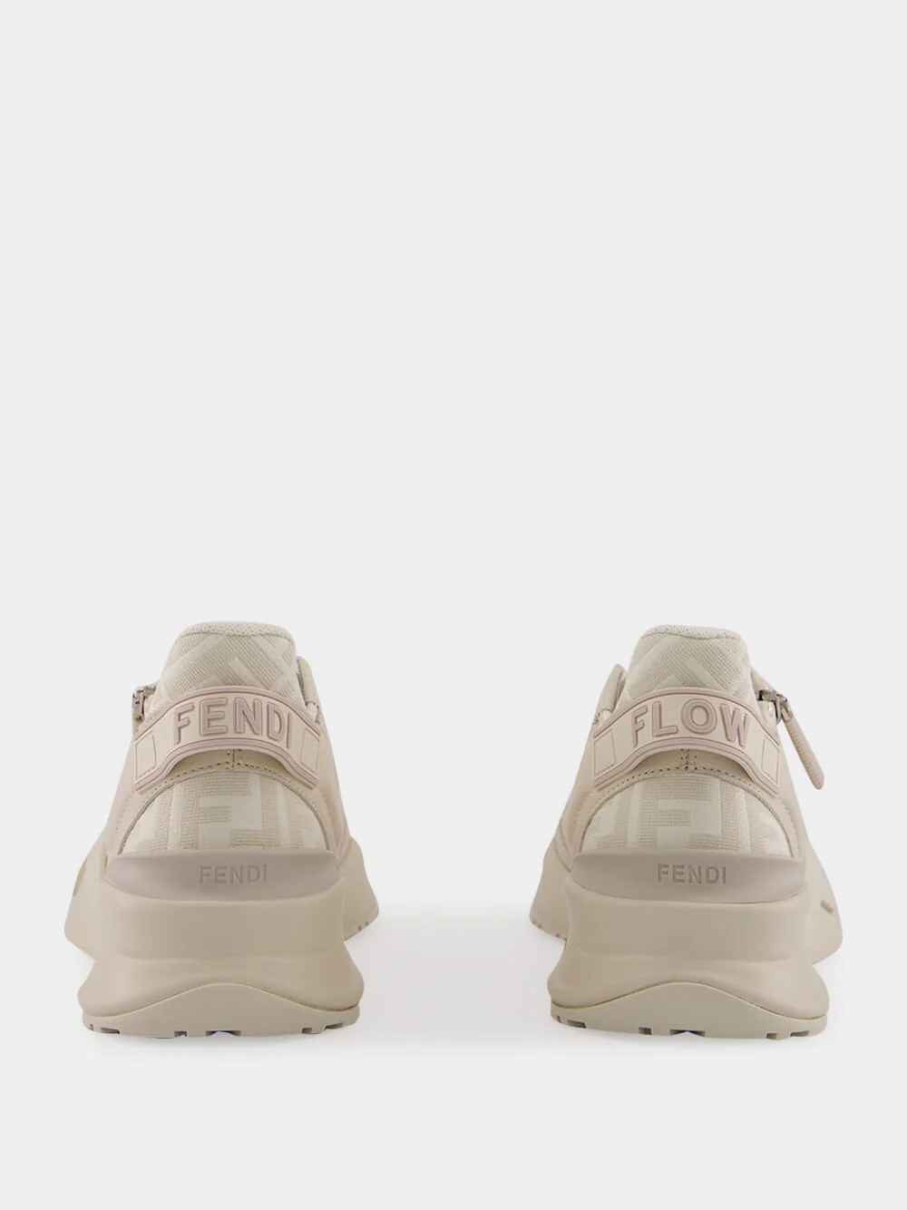 Flow White Low-Top Sneakers - Image 5