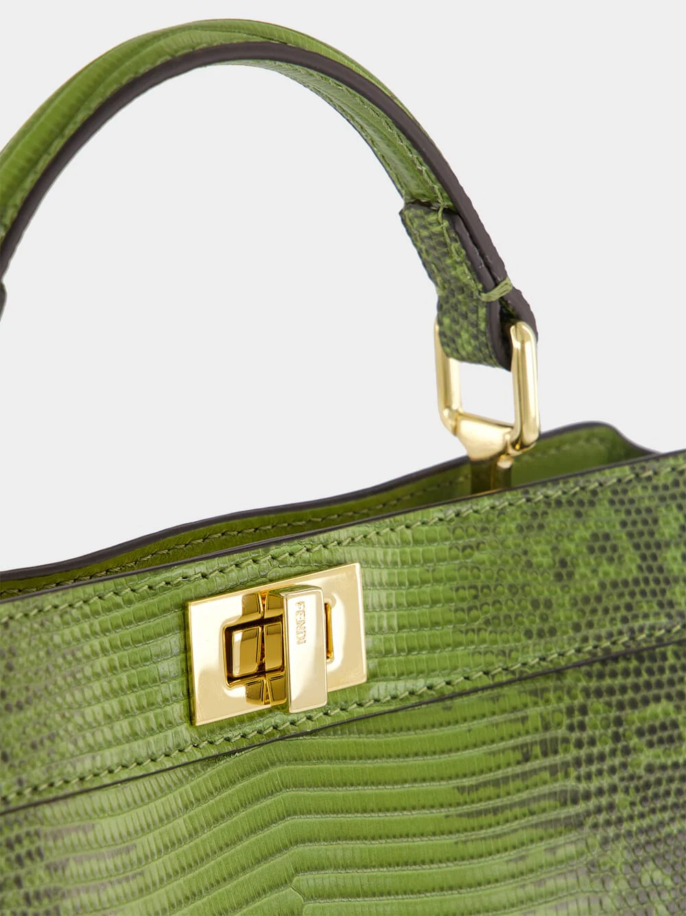 Green Peekaboo ISeeU Petite Bag - Image 7