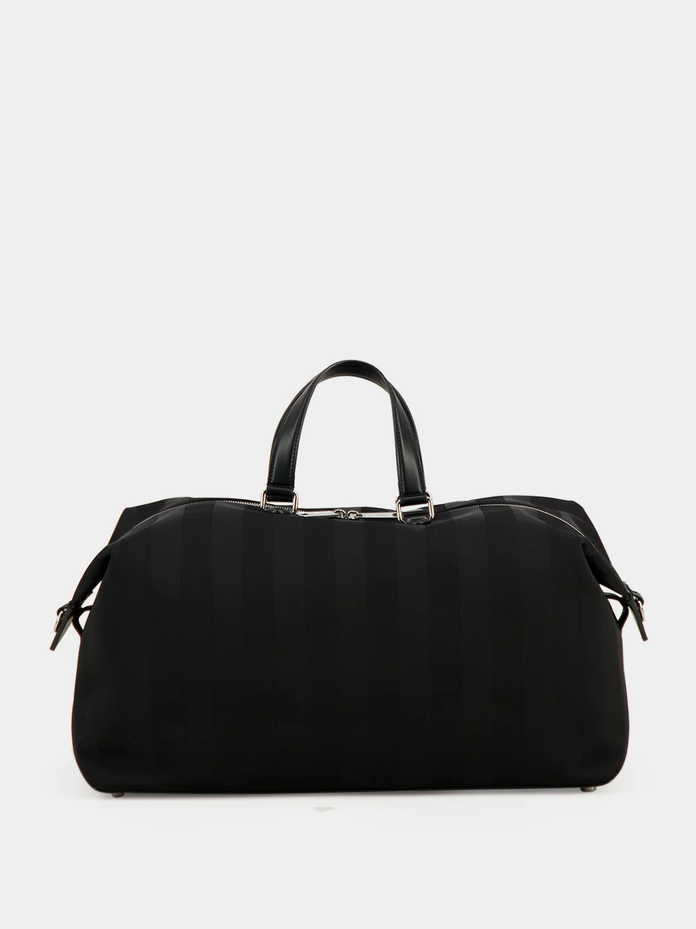 Black Lui 48 Pequin Nylon Duffle Bag