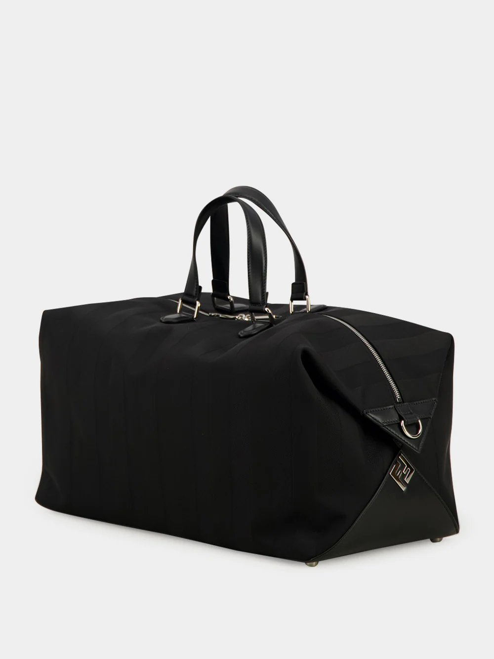 Black Lui 48 Pequin Nylon Duffle Bag - Image 6