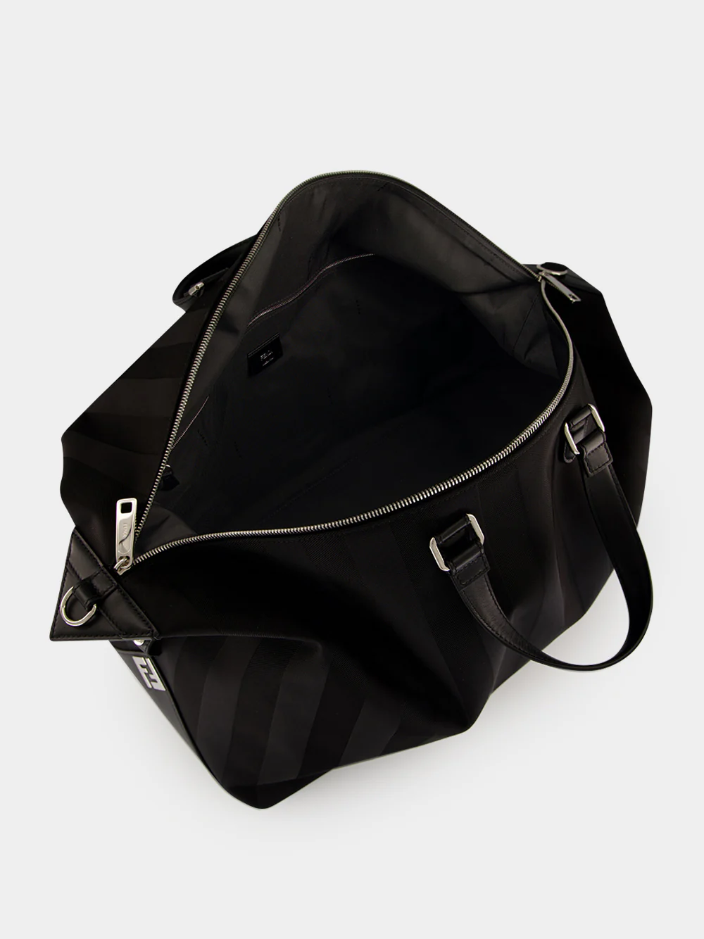 Black Lui 48 Pequin Nylon Duffle Bag - Image 7