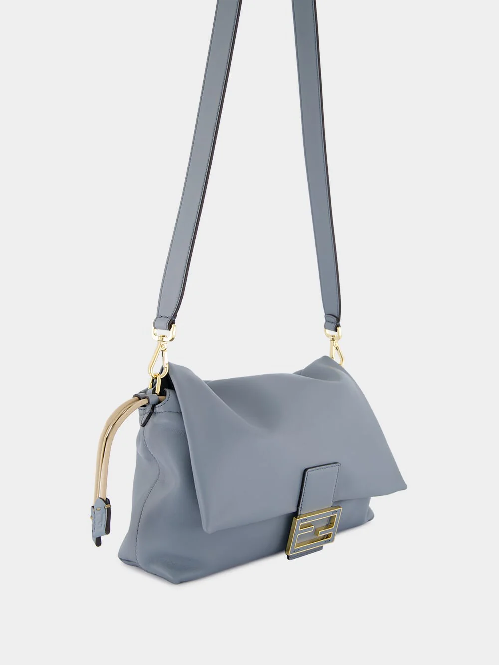 Mercury Blue Mamma Baguette Bag - Image 4