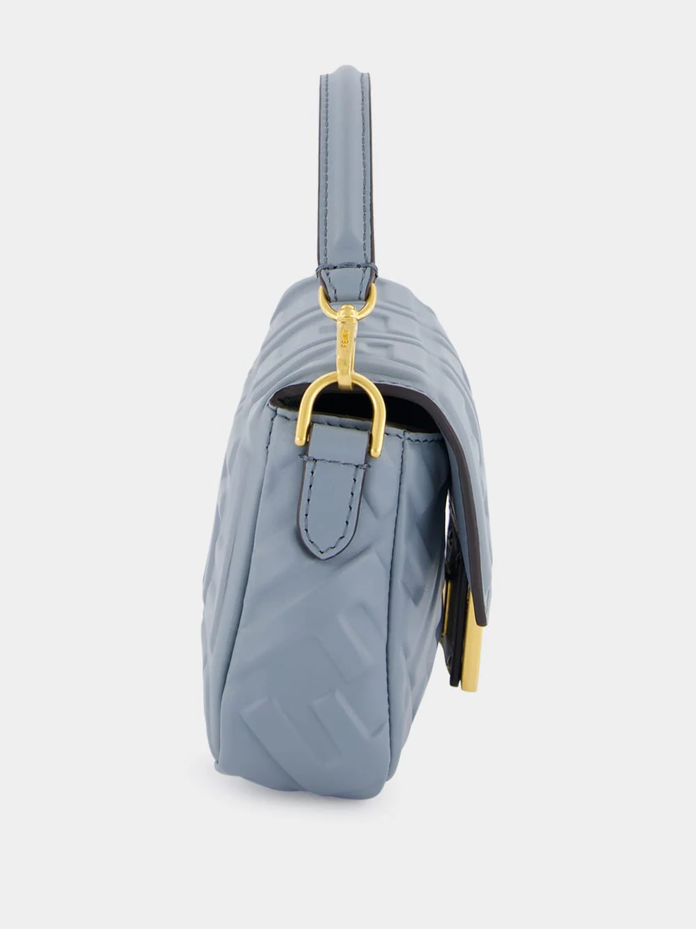 Mercury Blue Mini Baguette Bag - Image 4